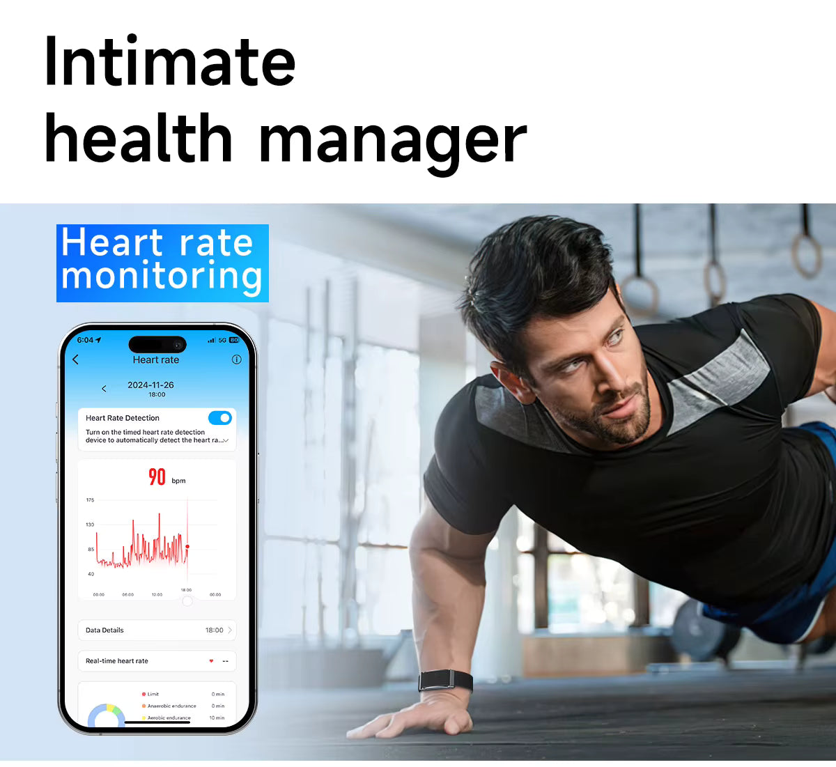 V-FIT Fitness band (AAA+ Master Quality)