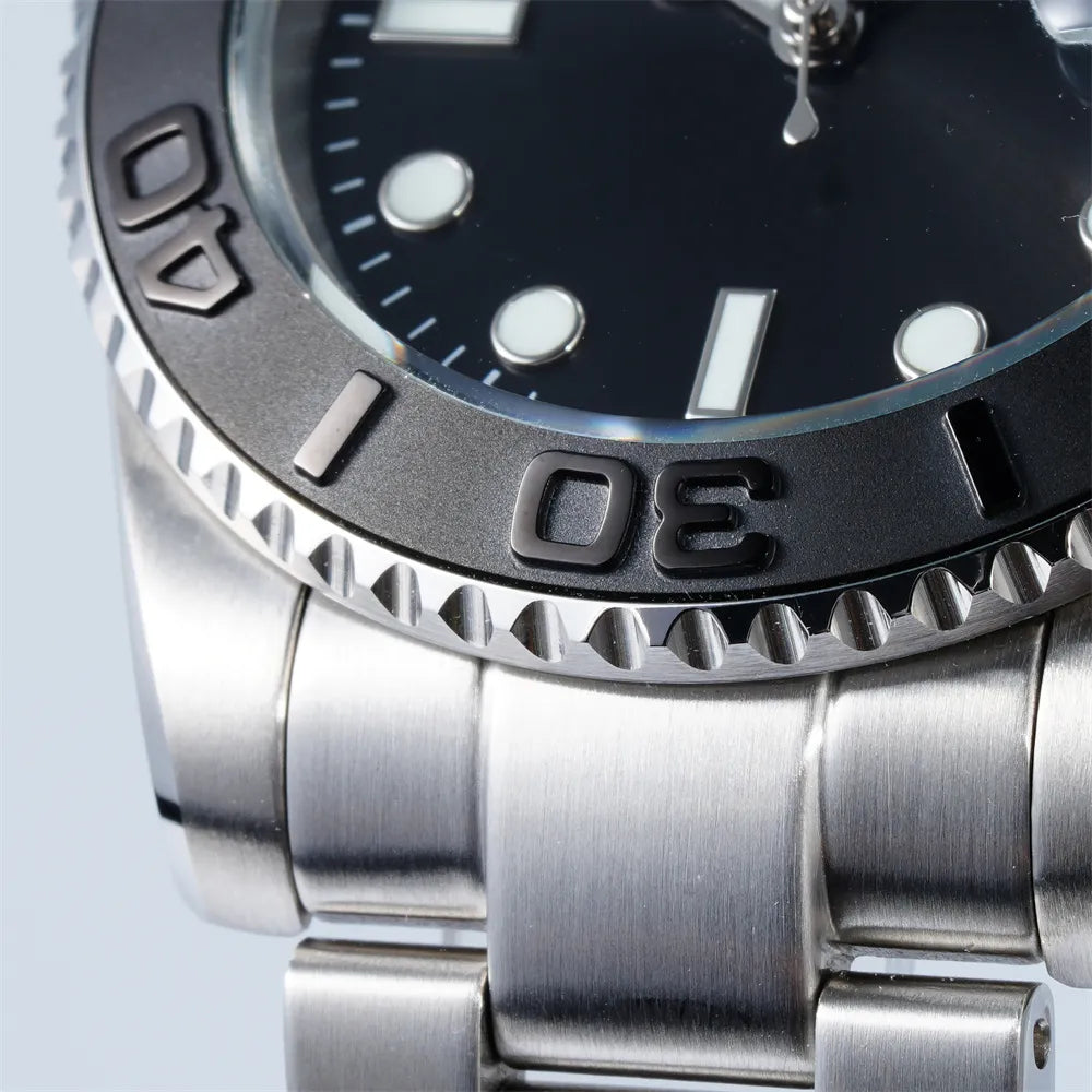 Quartz Calendar Watch, 316L Stainless Steel Watch