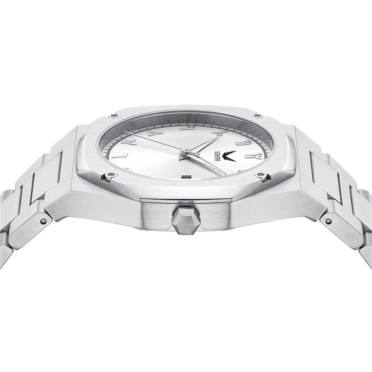 Vdear Ultra-Thin Quartz Watch – Octagon, Date, Waterproof