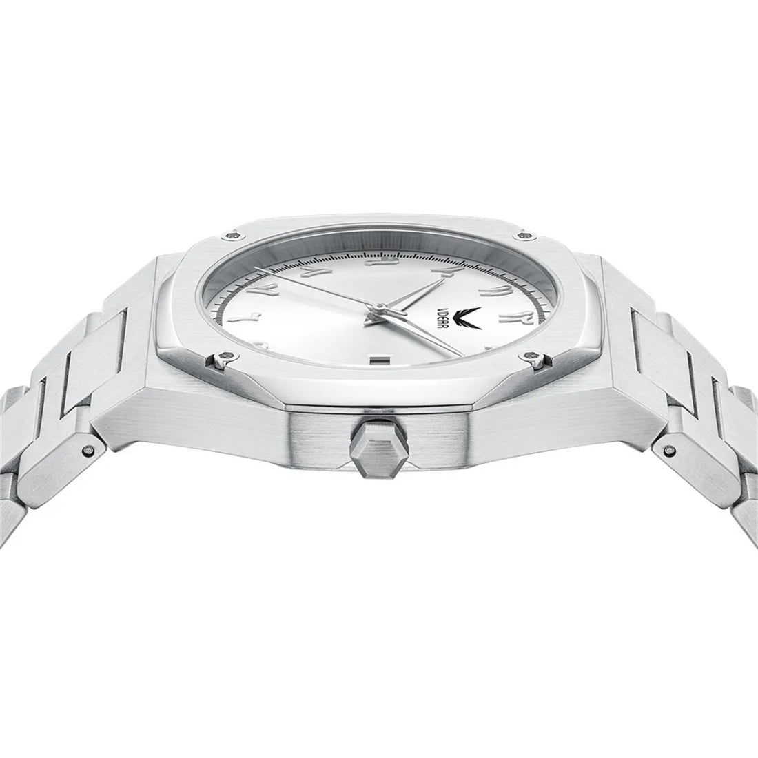 Vdear Ultra-Thin Quartz Watch – Octagon, Date, Waterproof