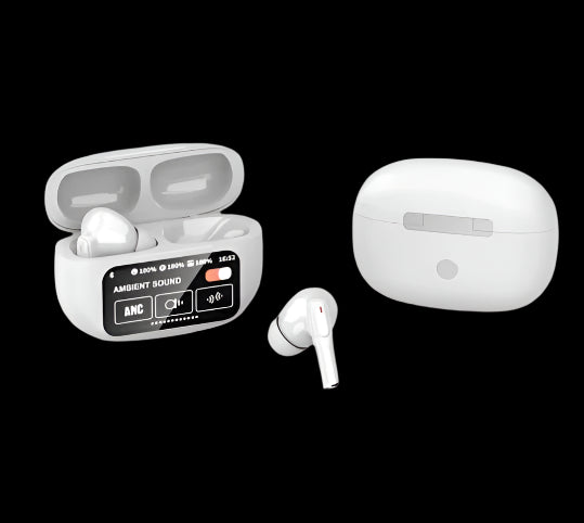 TWS Wireless Earbuds with LED Display – Clear Calls & Stereo Sound