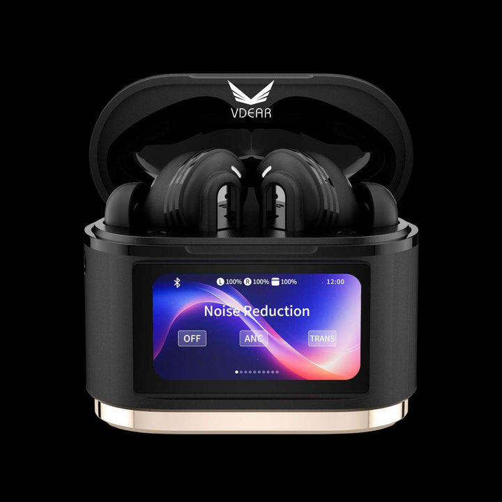 LINX ANC/ENC Wireless TWS Earbuds – Noise Cancelling, Touch Control, Digital Display